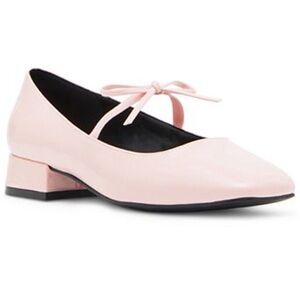 🎀🌸NWOB MADDEN GIRL EGRET MARY JANE FLATS IN ROSE PATENT🎀🌷